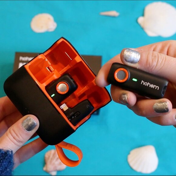 Hohem MIC-01 Wireless Lavalier Microphone Set - Picture 4 of 11